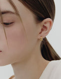H-Link Chain Earrings S