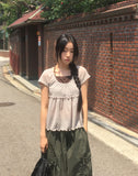 [Fake Layered] James Halter Layered Short Sleeve T-Shirt