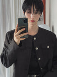 Geo Pocket Tweed Jacket