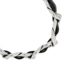 [LAN ARCHIVE] Flat Leather Chain Bracelet