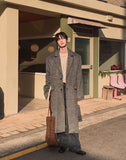 Solive Maxi Long Herringbone Single Coat
