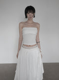 Twabel Knot Dual Tube Top