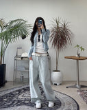 Akan Double Yoke Snap Cotton Pants