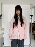 [unisex] Shikyo Waffle Two-Way Over Hood Zip-Up