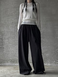 Mer Belt Wide Sweatpants