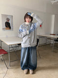 Mentoni Washing Balloon Wide Denim Pants