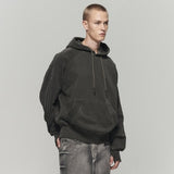 PIGMENT WASHING STITCH HOODY