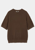 ORIGINE LETTERING HALF KNIT