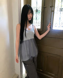 Dine Mesh Double Sleeveless