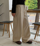 Skanda Pigment Color Wide Pants