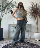 Deon Patch Carpenter Denim Pants