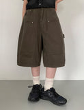 [unisex] Accorri Carpenter Pintuck Bermuda Pants