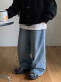 Chibe Side Line String Denim Pants