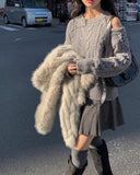 Weeken Shoulder Silt Cable Knit