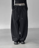 Sagging Layered Balloon Sweatpants