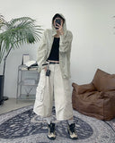 Laone hooded check shirt