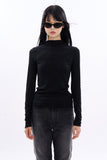 Lily half turtle-neck slim long sleeve