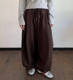 [Unisex] Crete Keyring Banding Balloon Wide Pants