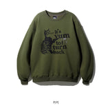 Newwave Cat Poster Sweatshirt