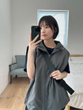 [unisex] Bottleo Summer Nylon Hood Vest