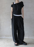 Yuko Drape Layered Tee