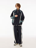 Color Block 93 Sporty Zip-Up Jacket