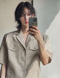 Bronde Linen Denim Jacket