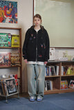 [2-WAY] Mushroom Stitch Zip-Up