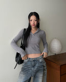 Beco Snap Slim Brushed Hoodie