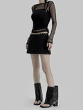 Epo See-through Shirring Tee