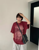 [unisex] Dyupo Printing Over Short Sleeve Tee
