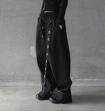 Eyelet Strap Cotton Pants