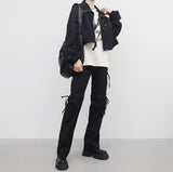 Limone strap button pants