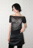 WAVE BOAT-NECK TOP