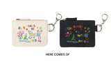 Drawing Keyring Card Wallet