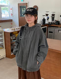 [unisex] Berind Two-Way Pigment Over Hood Jumper