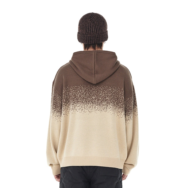 さらに100円引き◆MAHAGRID◆BASIC LOGO OMBRE KNIT HOODIE BASIC LOGO OMBRE KNIT HOODIE - mahagrid | 60% - Asian