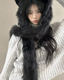 Cozy high-neck over knit