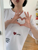 Tuenpi Printing Over Short Sleeve Tee