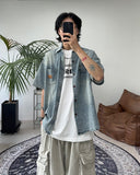 Kaiden Patch Denim Shirt