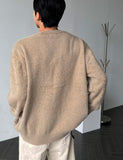 Old mohair angora cardigan