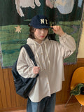 Nameko corduroy over hood shirt
