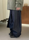 Podan Raw Denim Balloon Wide Pants