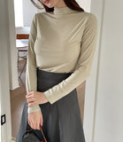 Viero flared midi skirt