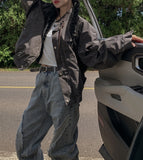 Rochelle Pigment Vintage Bomber Jacket