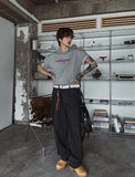 Liloy Crop Print Short Sleeve T-Shirt