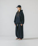 [AG.W] Valley Tuck Wappen Wide Sweat Pants