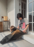 Land Semi-Crop Over Short Sleeve