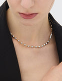 H Edition (C) Orbit Line Ball Necklace