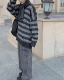 Hobi overfit striped knit
